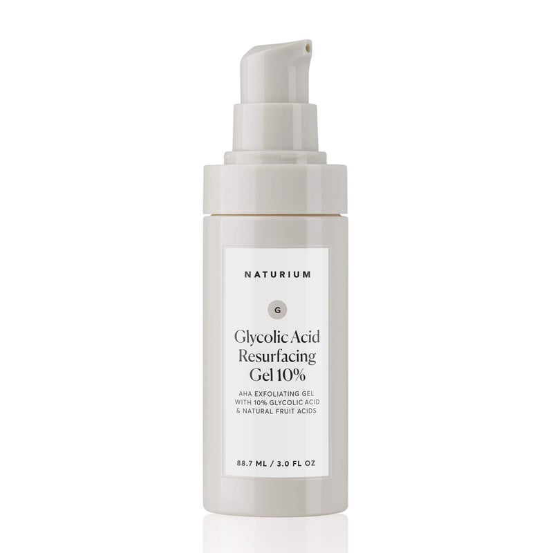 Naturium Glycolic Acid Resurfacing Gel 10%, AHA Exfoliating Gel with Natural Fruit Acids, 3.0 oz - Image 5