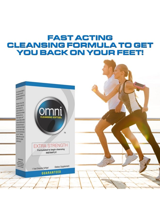 wellgenix ويلجينيكس أومني هيربال ديتوكس كلينس سوفتجيل: تطهير الجسم سريع المفعول، إزالة السموم بسرعة، تطهير بالأعشاب لتنظيف نظامك، 1 سوفتجيل سريع المفعول - Image 4