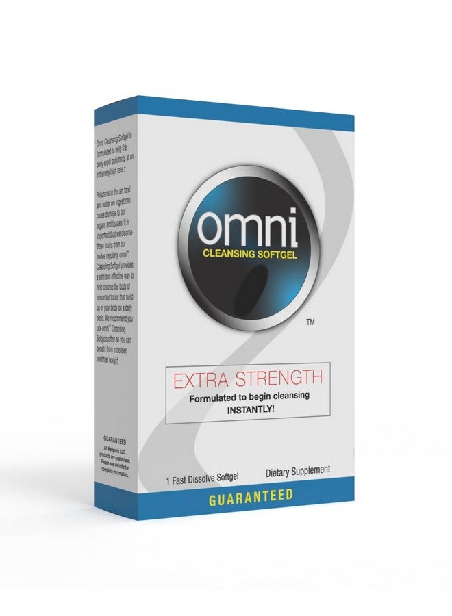 wellgenix ويلجينيكس أومني هيربال ديتوكس كلينس سوفتجيل: تطهير الجسم سريع المفعول، إزالة السموم بسرعة، تطهير بالأعشاب لتنظيف نظامك، 1 سوفتجيل سريع المفعول - Image 1