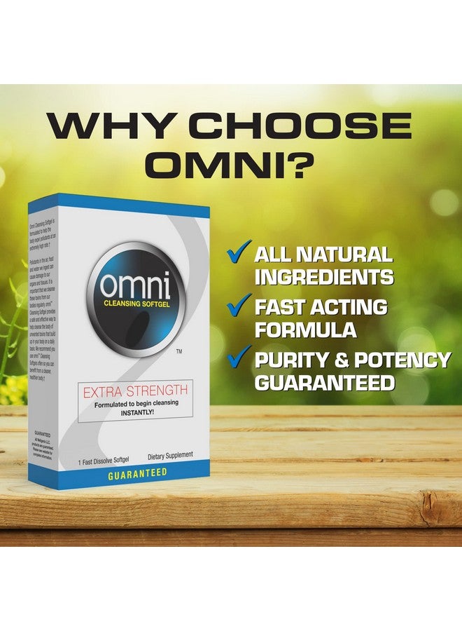 wellgenix ويلجينيكس أومني هيربال ديتوكس كلينس سوفتجيل: تطهير الجسم سريع المفعول، إزالة السموم بسرعة، تطهير بالأعشاب لتنظيف نظامك، 1 سوفتجيل سريع المفعول - Image 3