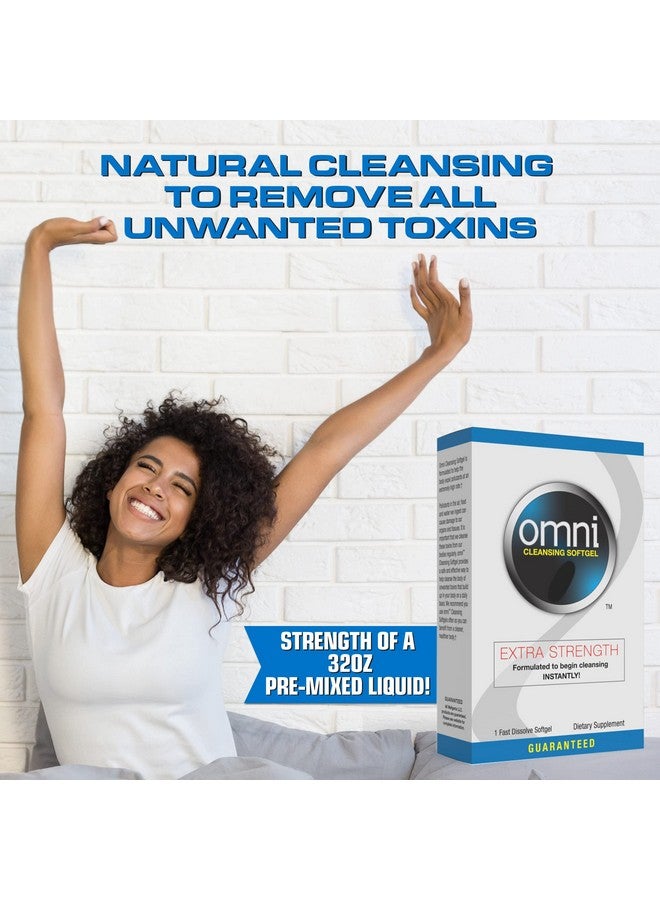 wellgenix ويلجينيكس أومني هيربال ديتوكس كلينس سوفتجيل: تطهير الجسم سريع المفعول، إزالة السموم بسرعة، تطهير بالأعشاب لتنظيف نظامك، 1 سوفتجيل سريع المفعول - Image 2