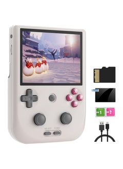 ANBERNIC  RG405V Retro Video Handheld Game Console Android 12 System 4 inch IPS Touch Screen Game Player Built-in 128G TF Card 3154 Classic Games 5500 mAh Battery Compatible with Bluetooth and WiFi  - Image 1