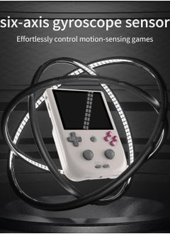 ANBERNIC  RG405V Retro Video Handheld Game Console Android 12 System 4 inch IPS Touch Screen Game Player Built-in 128G TF Card 3154 Classic Games 5500 mAh Battery Compatible with Bluetooth and WiFi  - Image 3