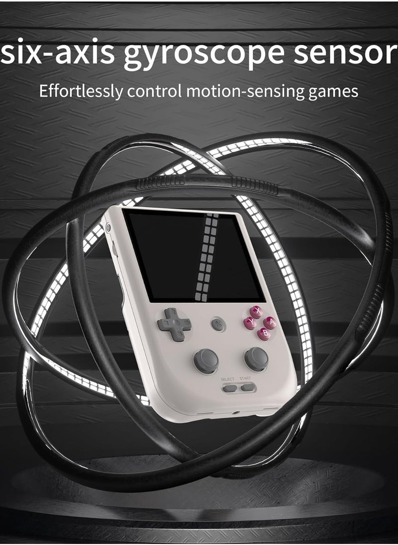 ANBERNIC  RG405V Retro Video Handheld Game Console Android 12 System 4 inch IPS Touch Screen Game Player Built-in 128G TF Card 3154 Classic Games 5500 mAh Battery Compatible with Bluetooth and WiFi  - Image 3