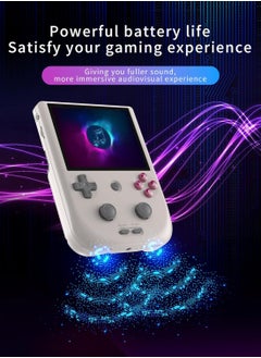 ANBERNIC  RG405V Retro Video Handheld Game Console Android 12 System 4 inch IPS Touch Screen Game Player Built-in 128G TF Card 3154 Classic Games 5500 mAh Battery Compatible with Bluetooth and WiFi  - Image 5