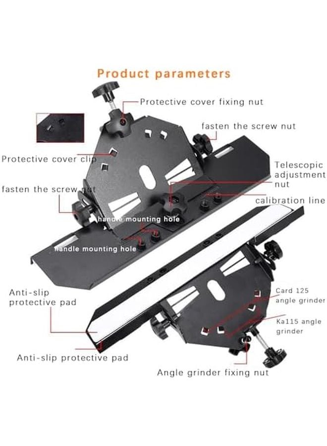 45 Degree Adjustable Waterproof Ceramic Tile Chamfering Machine Angle Grinder Bracket - Image 3