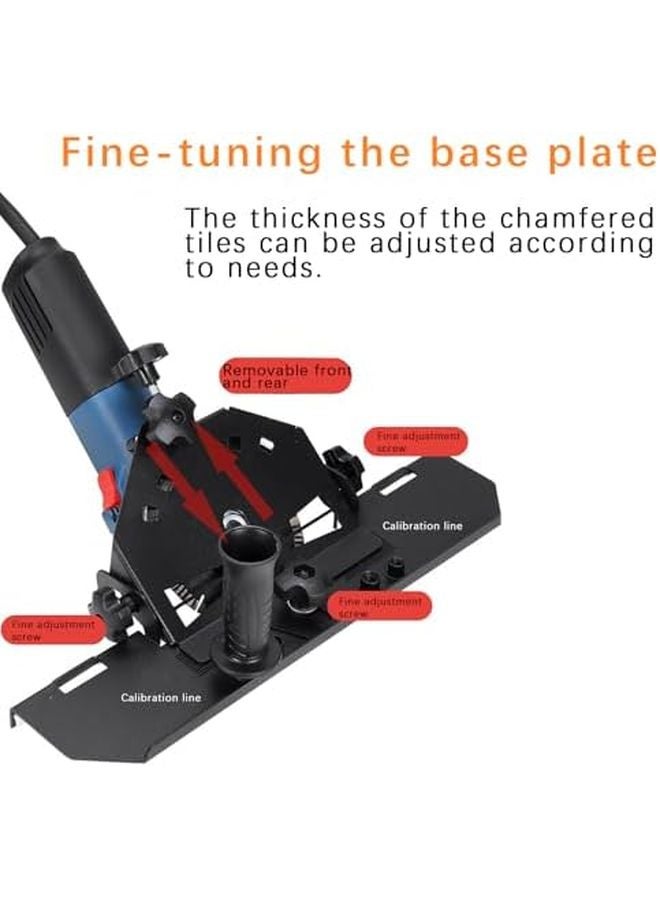 45 Degree Adjustable Waterproof Ceramic Tile Chamfering Machine Angle Grinder Bracket - Image 4