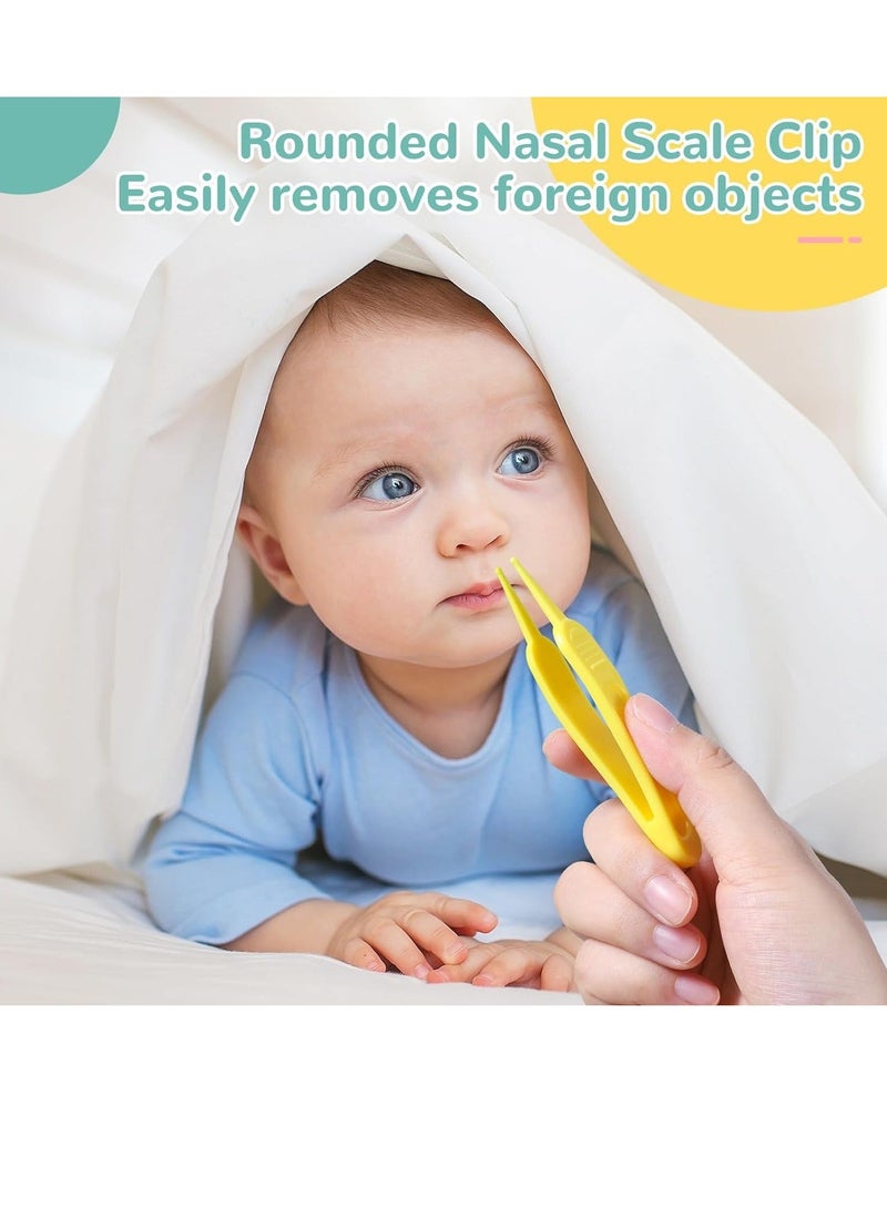 Nasal Aspirator for Baby, Nose Sucker for Baby, Cleanable and Reusable, BPA-Free Silicone, with 2 Silicone Tips, A Clip, and Organizer - Image 4
