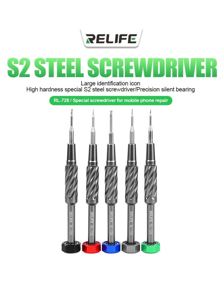 RELIFE - Set 2D S2 Steel Special Screwdrivers Repair Tools Kit for Mobile Phone Repair - Image 1