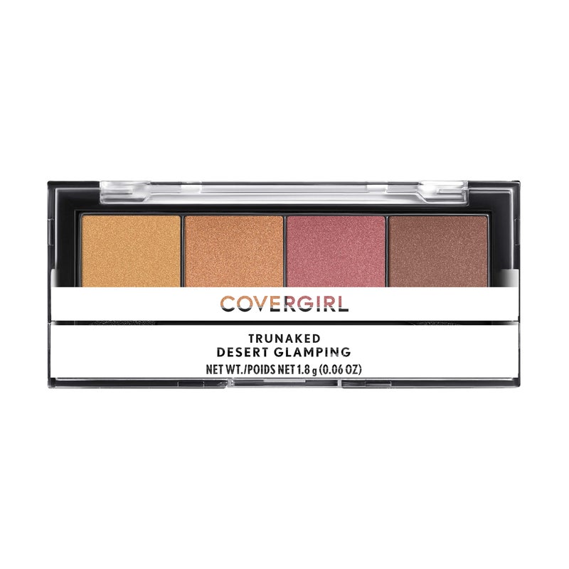 COVERGIRL Trunaked Quad Eyeshadow Palette Glamping Desert Glamping 006 Ounce
