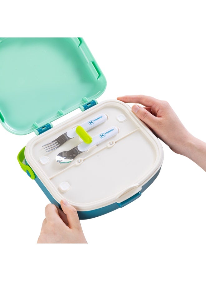 HYDROBREW 18" Backpack w/ Bento Lunch Box - Green - Image 5