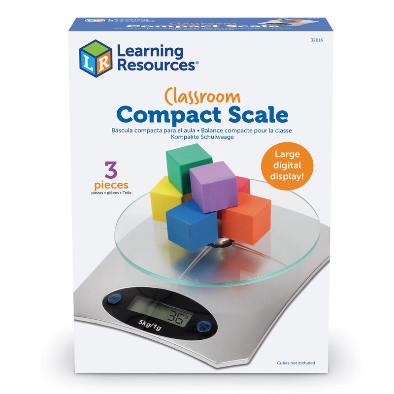 Learning Resources Classroom Compact Scale,5000G/1.0G Res, Classroom Experiments, Grades 3+ - Image 4