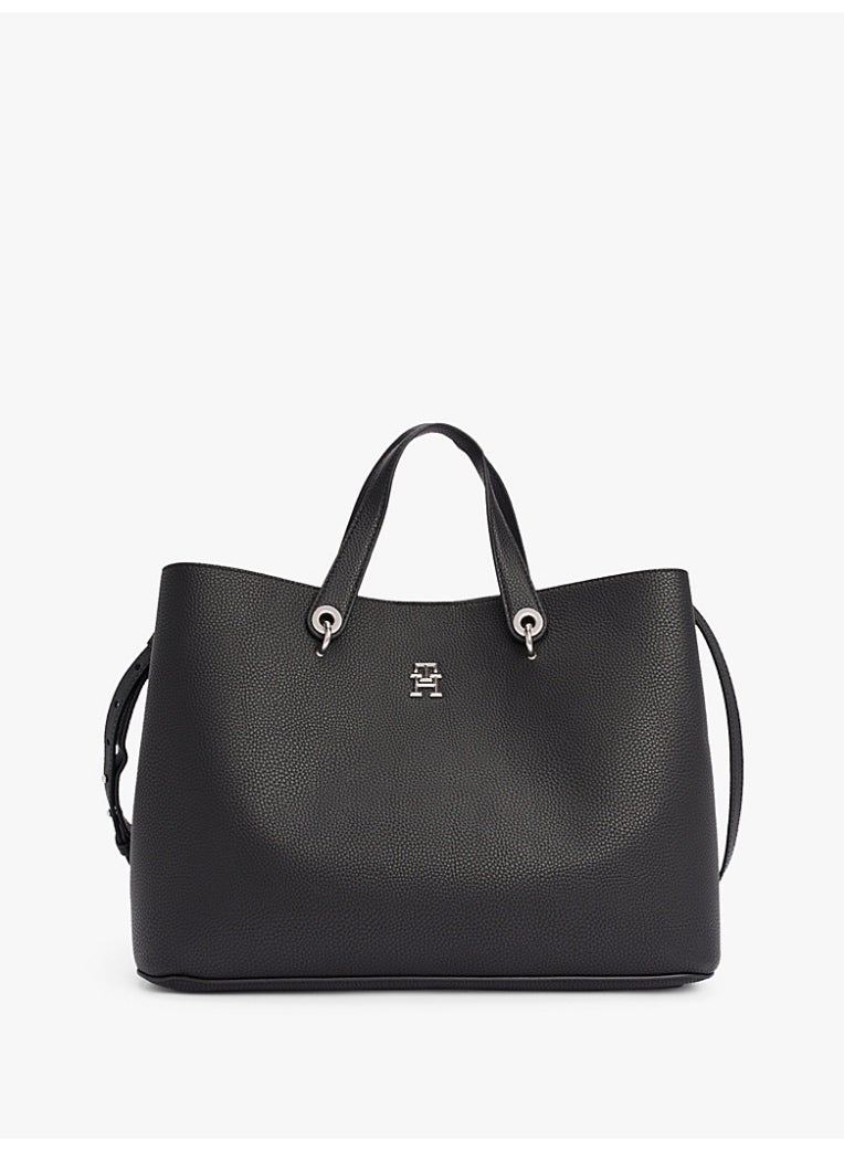 تومي هيلفيغر حقيبة ساتشيل بشعار - Image 1