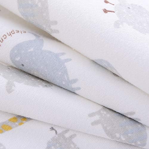 FOOK FISH Baby Diaper Changing Pad Liners22X275 inches Soft Cotton Waterproof Changing Pad for Baby Underpads Mattress Mat Sheet Protector Portable Reusable Urine Mats for Travel Gear Pack of 3 - Image 5
