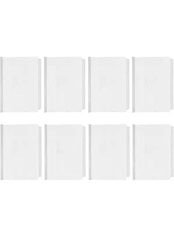 A4 Plastic Lever Arch File Folders With Rod Clamps 10 Pack Document Storage Organizer For Office School Filing Report Resume Holder - Image 1