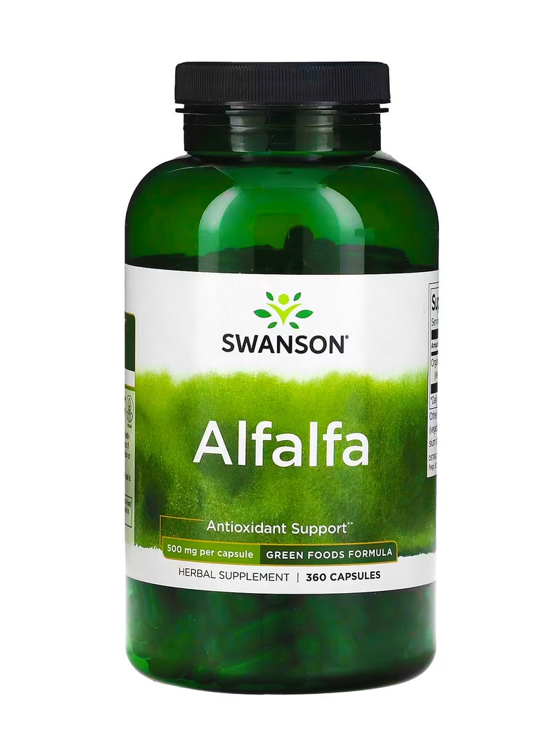 سوانسون البرسيم ، 500 ملجم ، 360 كبسولة