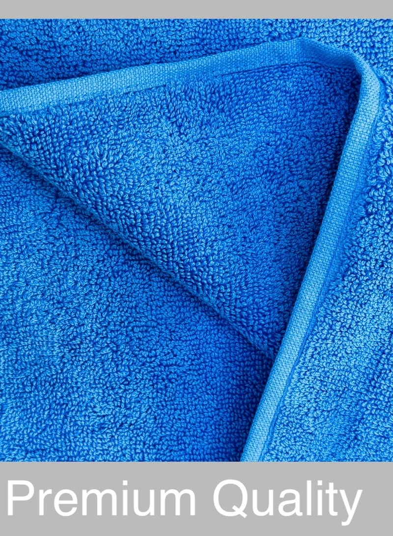 Hayat FLORAC - 6 Piece Bath Sheets 80 x 160 cm Super Soft 100% Cotton Fast Absorbent & Quick Dry Towels 550-GSM -Assorted Colours - Image 4