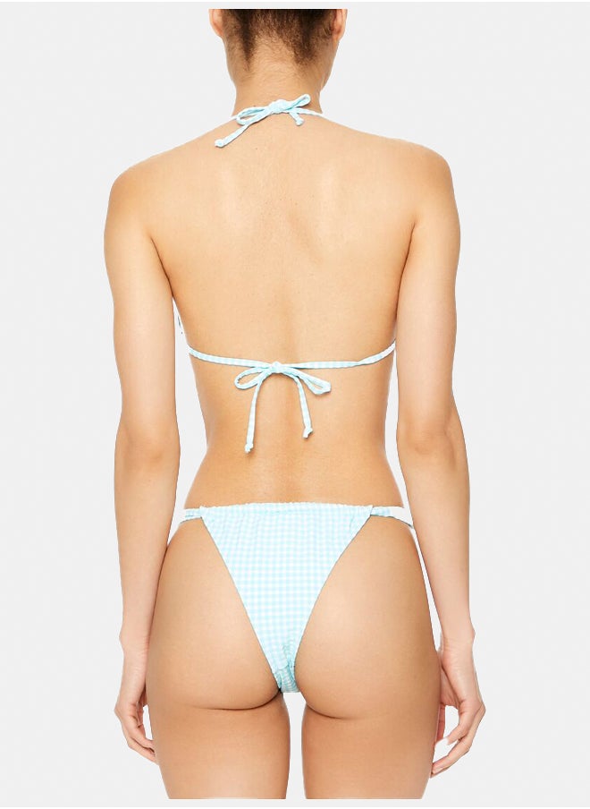 FOREVER 21 Gingham Bikini Bottoms  - Image 3