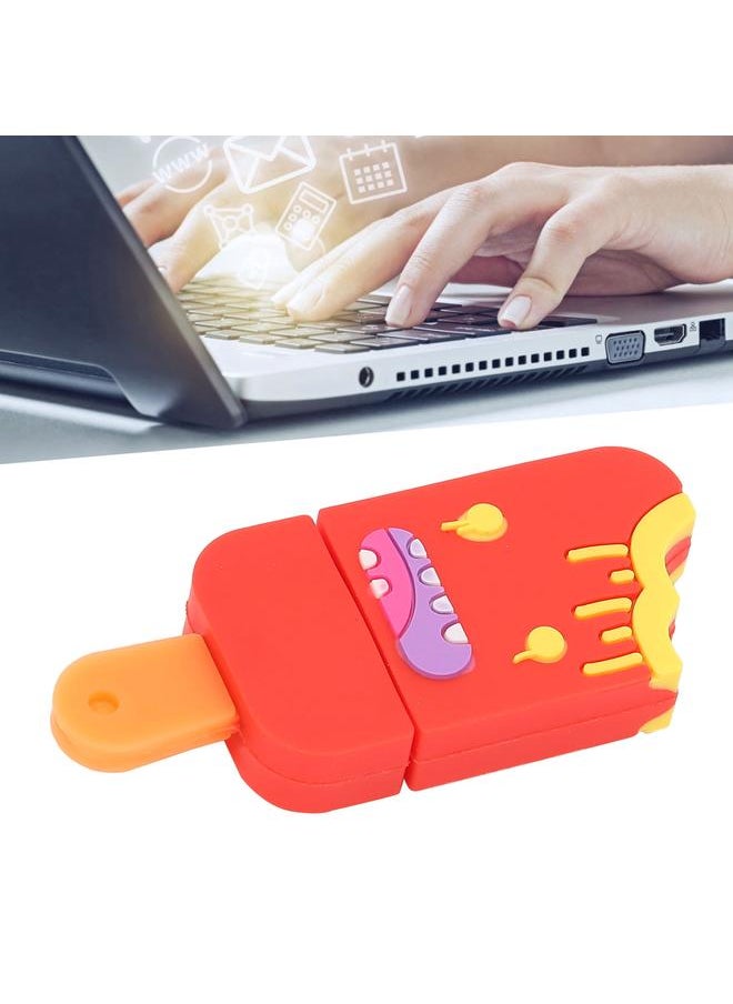 Arabest - U Disk Data Storage Ice Cream Shape for USB2.0 Windows 7 / 8 / 10 / Vista / XP / 200064G - Image 1