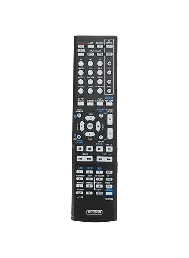 HuHa - AXD7622 Replaced Remote Control Fit for Pioneer AV Receiver sub AXD7624 VSX-921 VSX-421 VSX-321 VSX-42 VSX-821 VSX-823 VSX-520 HTP-071 SX-319V VSX-521 VSX-522 VSX-523 VSX-524 VSX-819H - Image 1