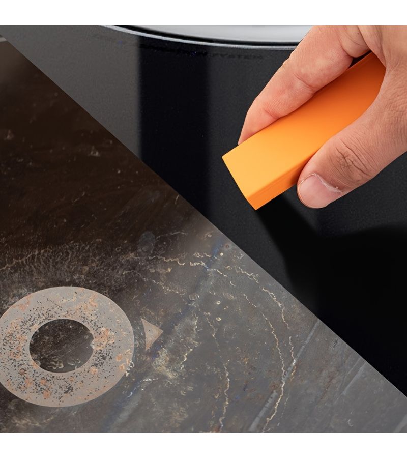 Orange Magic Cleaning Erasers 2pcs Non Electric Scrub for Kitchen Bathroom - Image 5