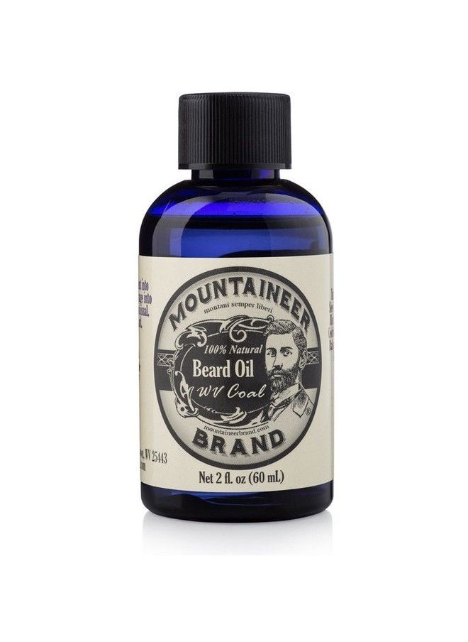 mountaineer brand Beard Oil Natural Beard Oil For Men Conditions Softens Hydrates Hair Soothes Dry Itchy Skin Beard Oil Growth For Men Grooming Beard Maintenance Treatment Wv Coal 2Oz  - Image 2
