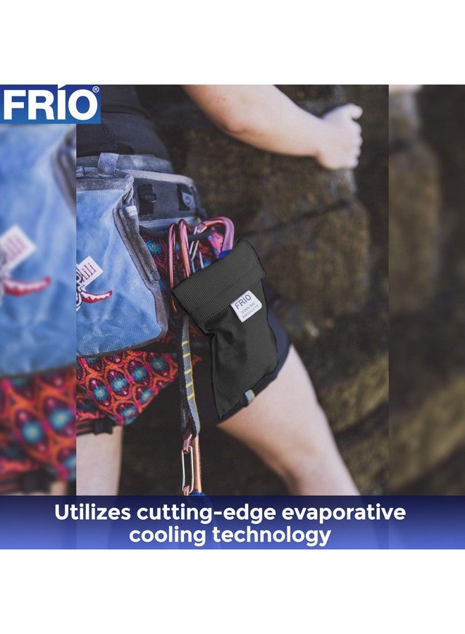 FRIO ® كبير: محفظة سفر لتبريد الأنسولين (أسود) لمرضى السكري مصنوعة في المملكة المتحدة - لا حاجة لحقائب الثلج، مرة أخرى! - Image 4