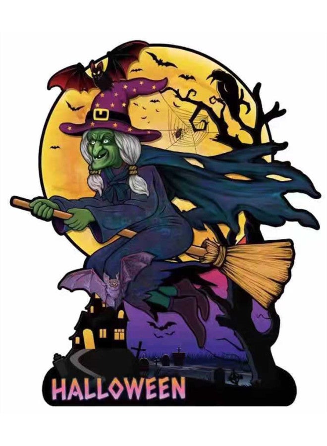 Independent Station  Alien Wooden Puzzle Irregular Direct Supply Wooden Puzzle-Color:Independent Copyright-witch 2-A4 Carton - Image 1