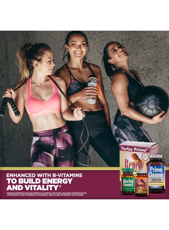 Women's Renew Internal Cleansing System - 30 Day Cleanse and Detox Kit - Female Detoxifying Herbal Support Supplements