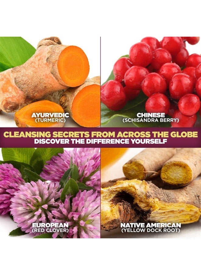 Women's Renew Internal Cleansing System - 30 Day Cleanse and Detox Kit - Female Detoxifying Herbal Support Supplements