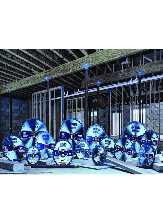 IRWIN Tools MARATHON Carbide Corded Circular Saw Blade, 7 1/4-inch, 24T (24030) - Image 3