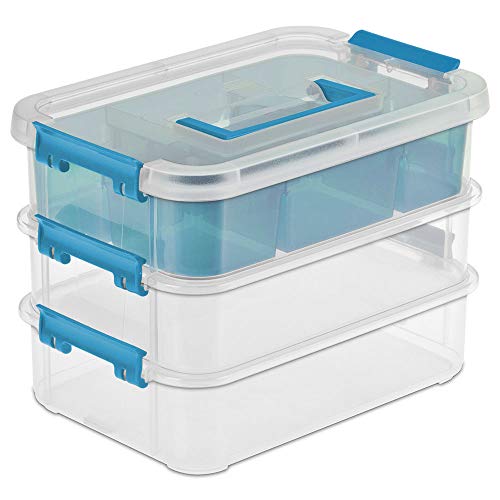 STERILITE Layer Stack & Carry Box, 10-5/8-Inch - Image 1