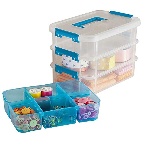 STERILITE Layer Stack & Carry Box, 10-5/8-Inch - Image 4