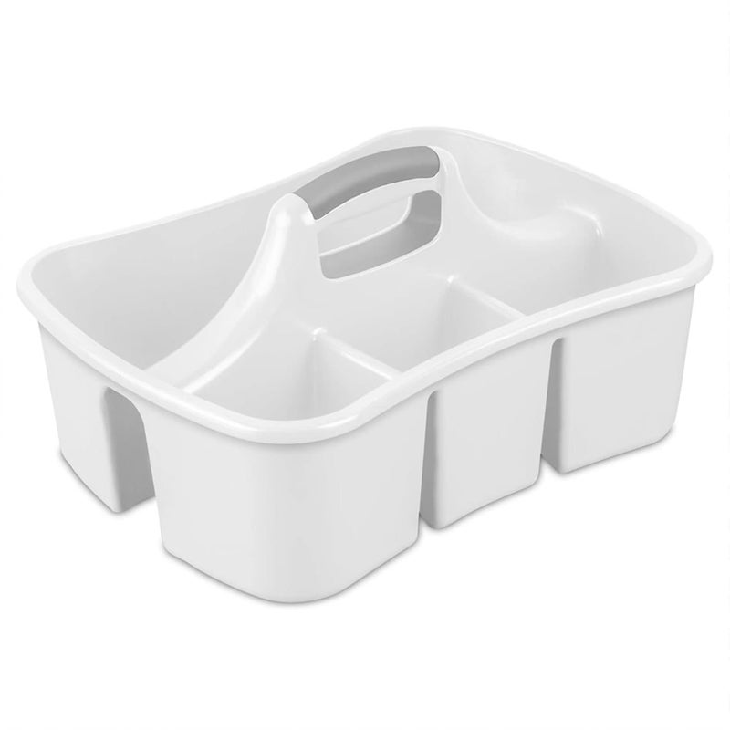 Sterilite STERILITE 15888006 Divided Ultra Caddy White by STERILITE  - Image 1