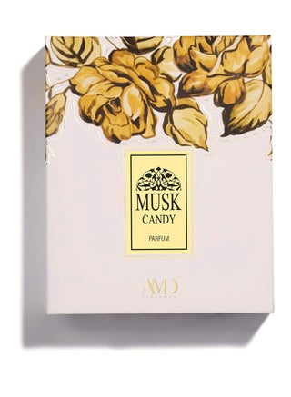Musk Collection By AMD Perfumes Musk Candy Unisex Perfume - Classic Perfume for Men and Women - Long Lasting Men's and Women's Fragrances with Blend of Jasmine and Rose Notes Eau de Parfum EDP 30ml