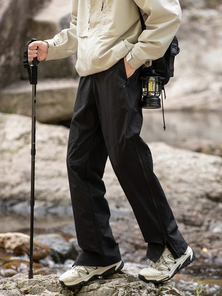Mountain Quick-Drying Rush Pants Men'S And Women'S Thin Hiking Climbing Pants Windproof Straight Casual Pants - Image 3