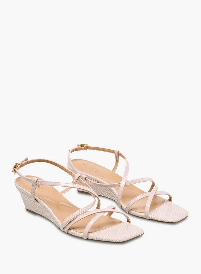 Women Wedge Heel Ankle Strap Sandals