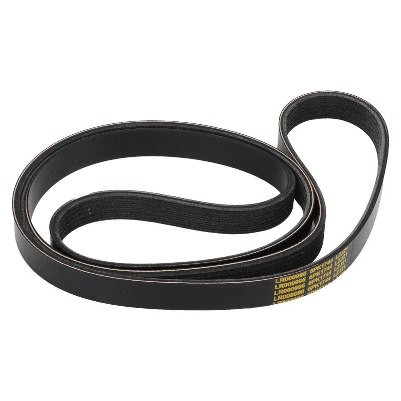 Auxiliary Drive Belt LR000996 Rubber V-Ribbed Non-Slip Durable Replacement Belt for Land Rover Freelander 2 2.2 Diesel Car Engine Maintenance - Premium Construction for Vehicle Repair and Replacement - Image 1