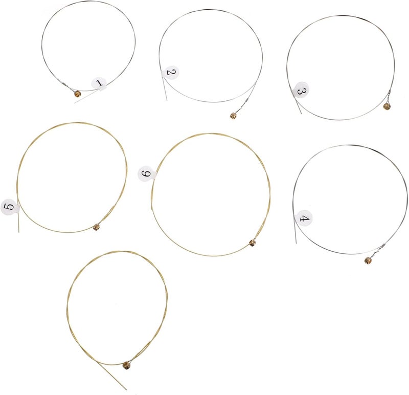 Dispersed regional warehouses Garneck 7 Piece Lyre String Set - High Quality Metal Replacement Strings for Harp - Zither - Dulcimer and Musical Instruments - Ideal for Musicians and Lovers of String Instruments Gulf popular simple design Chemical free Set product combo compatible Economical upgraded quality Global sizing options Dust proof Various size alternatives Gulf standard sizing alternatives Simple upgraded construction KSA local stock Longevity optimized build Multi-price design picks Global trendy simple build Home & professional compatible Freeze crack proof Stain resistant Labor saving Repeated use resistant selected material Detachable clean General purpose design All climate suitability All preference matching build Low dust buildup Easy daily handling design - Image 1