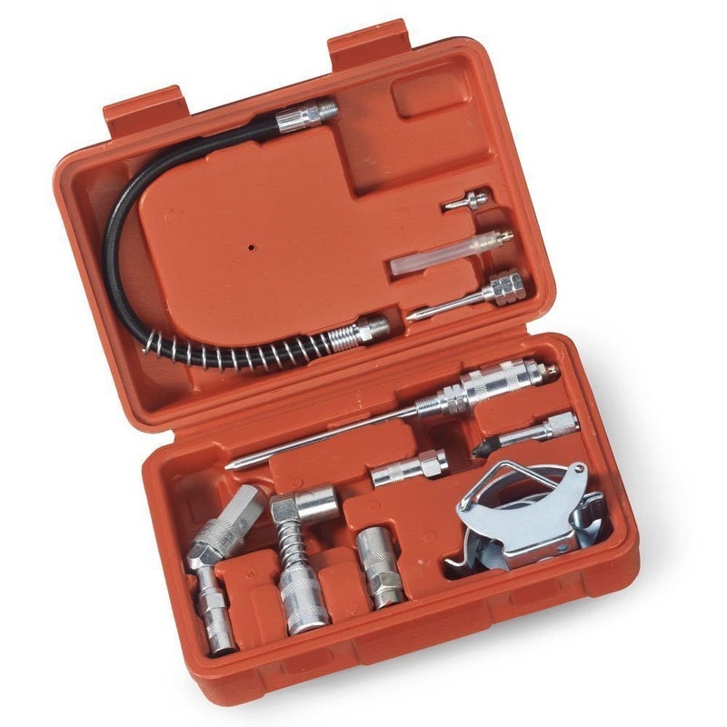TOOLUXE أداة Tooluxe 61077L مسدس شحم متعدد الوظائف ومجموعة ملحقات التشحيم - Image 3