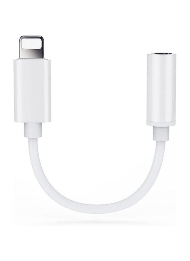 Generic Lightning To 3.5 Mm Headphone Jack Adapter,iPhone To 3.5mm Audio Aux Jack Adapter Dongle Cable Converter  - Image 1