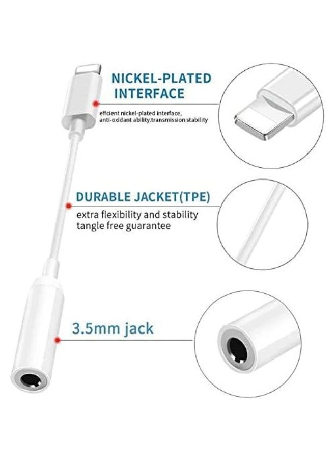Generic Lightning To 3.5 Mm Headphone Jack Adapter,iPhone To 3.5mm Audio Aux Jack Adapter Dongle Cable Converter  - Image 5