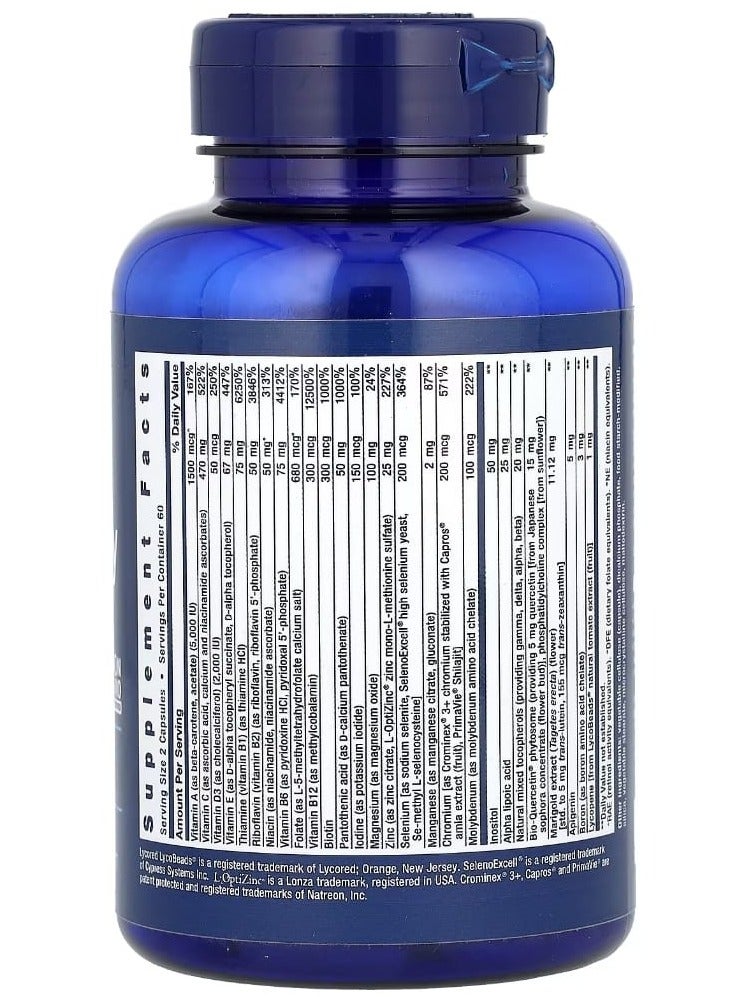 Life Extension Two-Per-Day Multivitamin 120 Capsules - Image 2