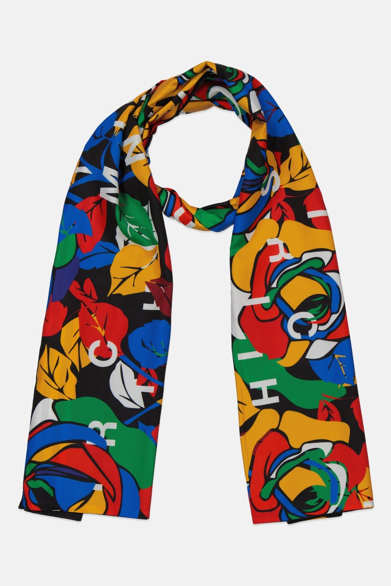 adidas Originals Women Allover Print Head Scarf, Multicolor - Image 1