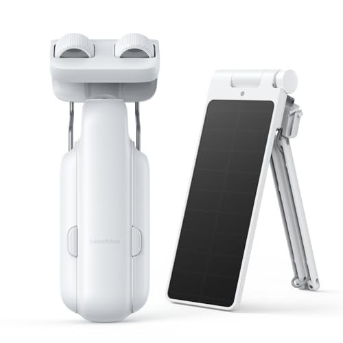 SwitchBot Smart Automatic Curtain Opener with Solar Panel - Bluetooth Remote Control with App/Timer, High-Performance Motor,Add Hub to Compatible with Alexa, Google Home, HomeKit - Image 1
