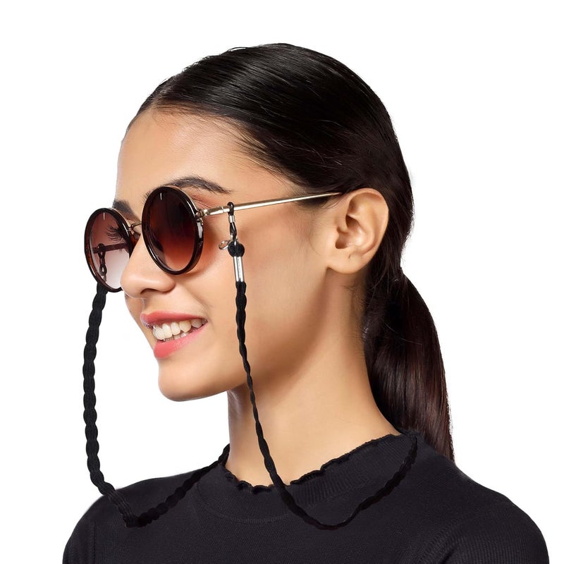 Vivid vision Unisex Adult Nylon Eyeglass Holder Strap Cord | New Chain Adjust on Sunglasses | Anti-slip Retainer Lanyard String Eyewear Frame | Specs Mask Chains - Image 1