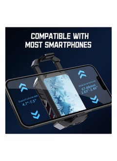 KASTWAVE Phone Cooler, Semiconductor Radiator Keep Phone Cool and Fast, Phone Cooling Fan For Gaming Live Broadcast, 4-7.5inches for iPhone/Android Cellphone Cooler, Noiseless Portable Phone Cooling Case  - Image 5