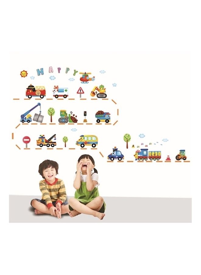 Loquat Car Printed Wall Sticker Red/Green/Yellow - Image 2