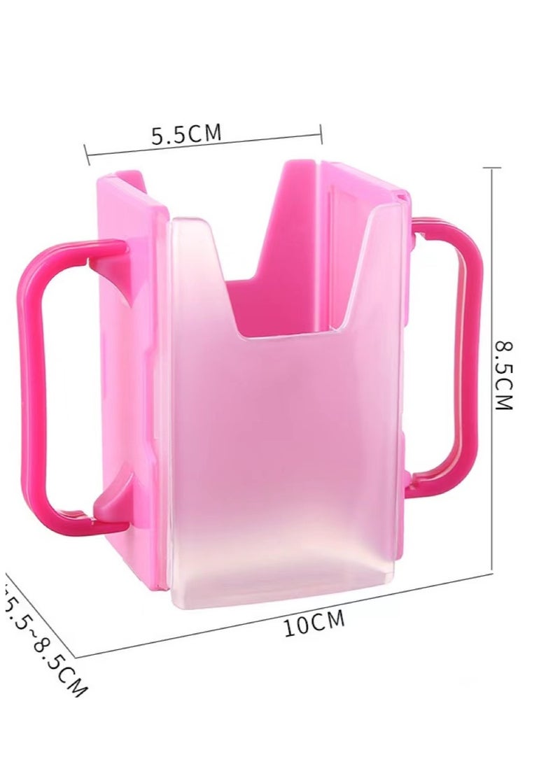 Goolsky حامل كرتون الحليب المتين القابل للتعديل، حامل الحليب، مقاوم للانسكاب للأطفال الصغار - Image 4