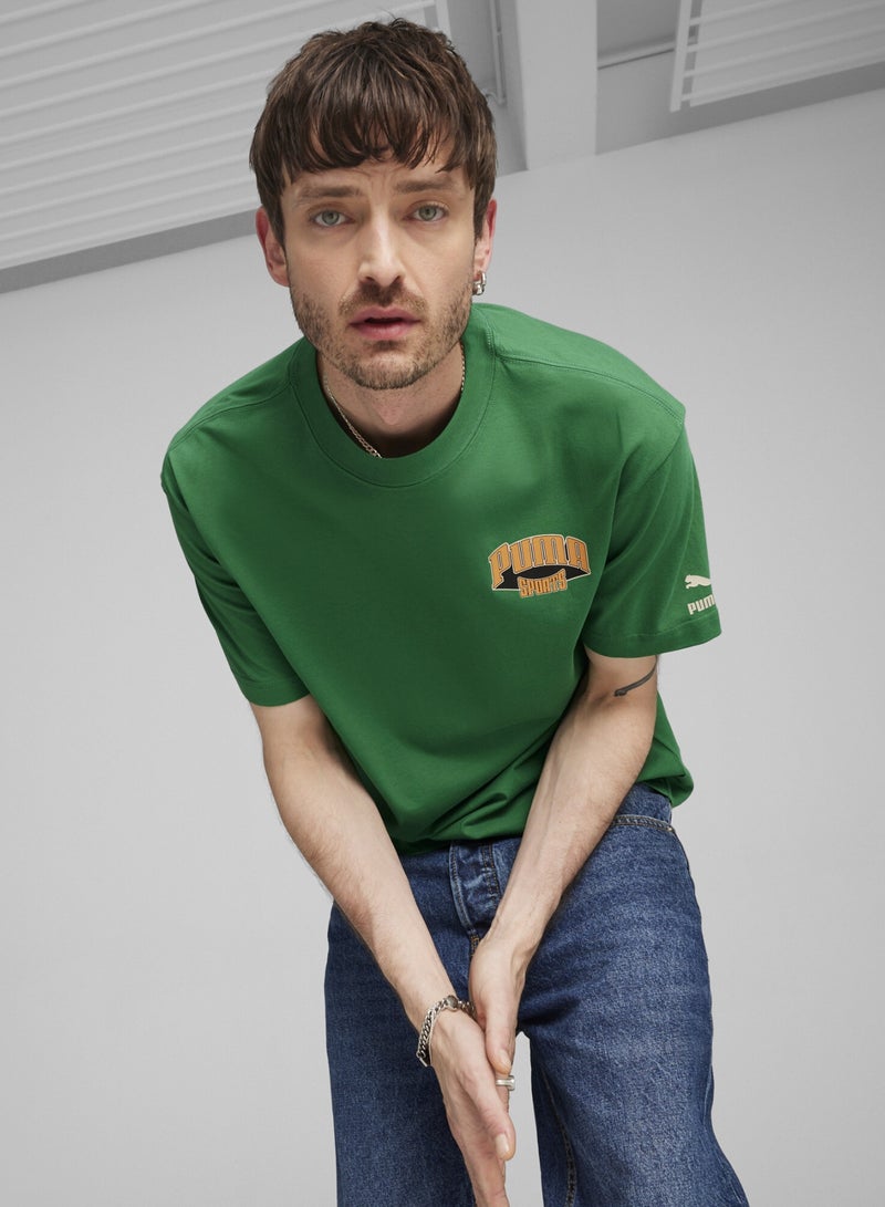 بوما تيشرت للرجال PUMA TEAM Graphic - Image 1